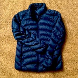 Uniqlo Puffer- Sky Blue.  Size medium